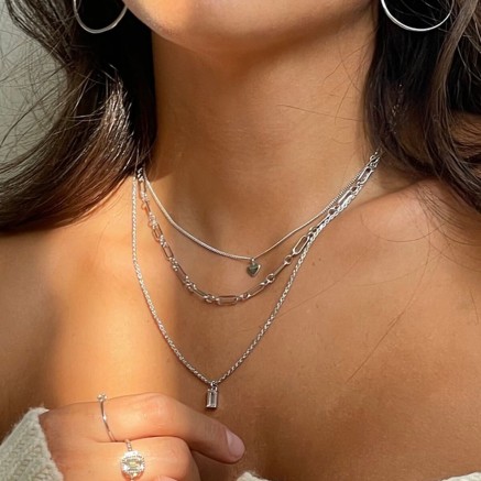 Ciondolo Donna 24KAE 32422S Argentato 2