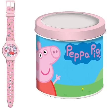 Orologio Bambini Peppa Pig PEPPA PIG - TIN BOX Ø 33 mm