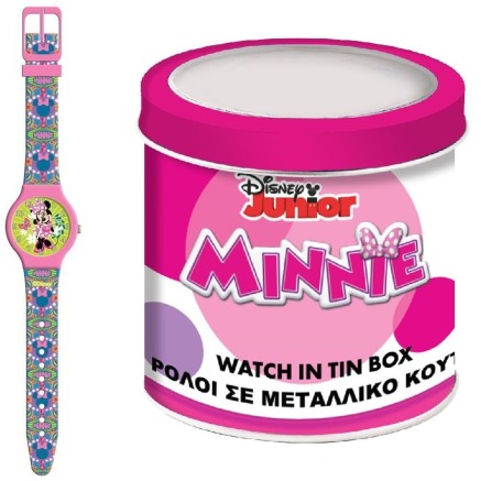Orologio Bambini Minnie Mouse MINNIE - TIN BOX Ø 33 mm
