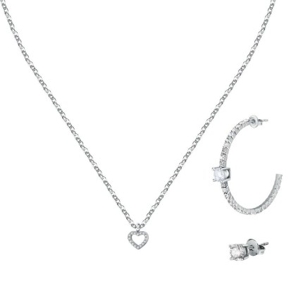 Parure Collana e Orecchini La Petite Story LPS20ASD05 Argentato