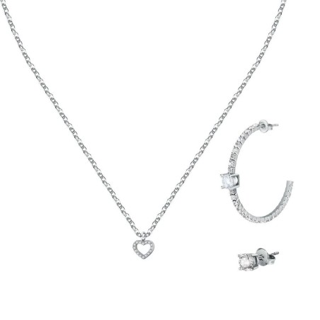 Ensemble Collier et Boucles d'oreille La Petite Story LPS20ASD05 Argen
