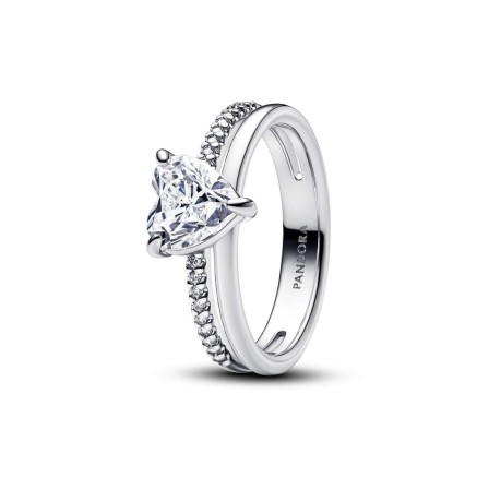 Ladies' Ring Pandora 193100C01-52 Silver 12
