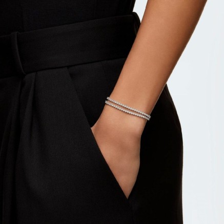 Damenarmreif Swarovski 5221397 Silberfarben 2