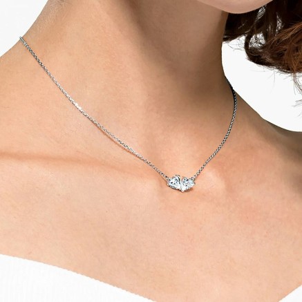 Ladies' Pendant Swarovski 5517117 Silver 2