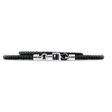 Herrenarmreif Tommy Hilfiger 2701063 Sterlingsilber 925 Schwarz