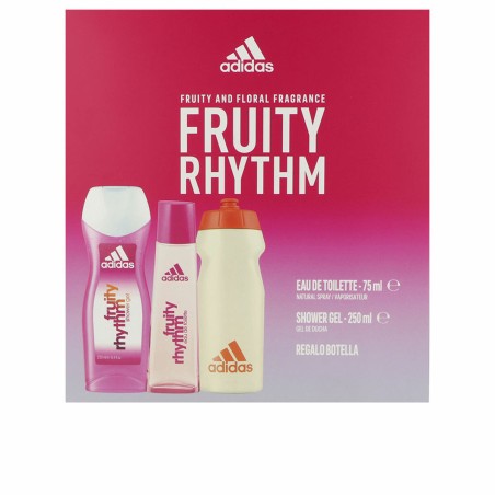 Parfumset voor Dames Adidas Fruity Rhythm 3 Onderdelen