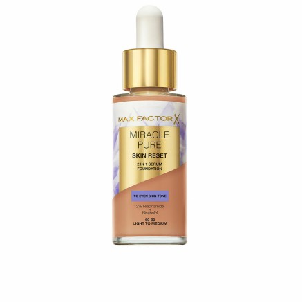 Sérum perfecteur Max Factor MIRACLE PURE Nº 60-80 Light to Medium 30