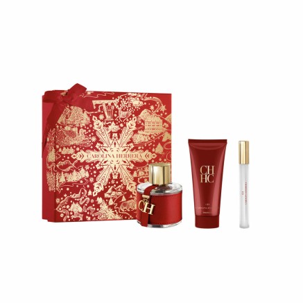 Set mit Damenparfüm Carolina Herrera CH EDT 3 Stücke