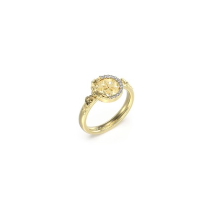 Bague Femme Guess JUBR05042JWYG52 12 Doré