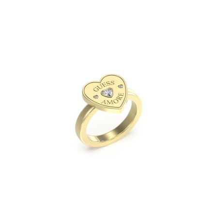 Anillo Mujer Guess JUBR05059JWYG52 12 Dorado