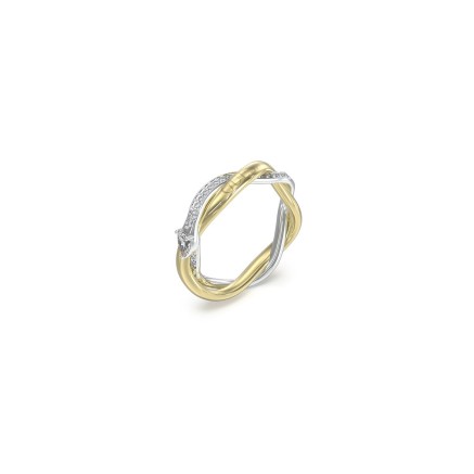 Ladies' Ring Guess JUBR05068JWYGRH56 16 Golden