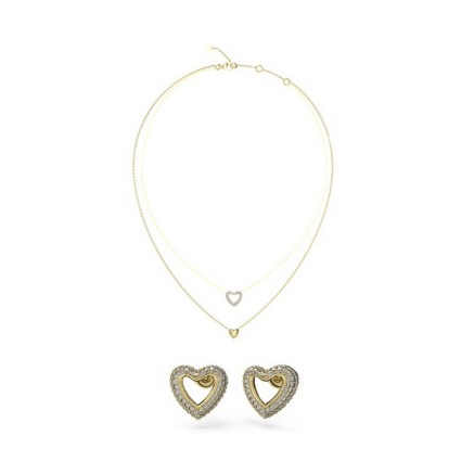 Ensemble Collier et Boucles d'oreille Femmes Guess JUBS05076JWYGT-U Do