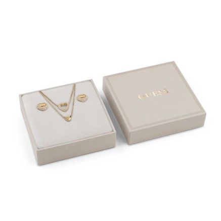 Ensemble Collier et Boucles d'oreille Femmes Guess JUBS05076JWYGT-U Do 2