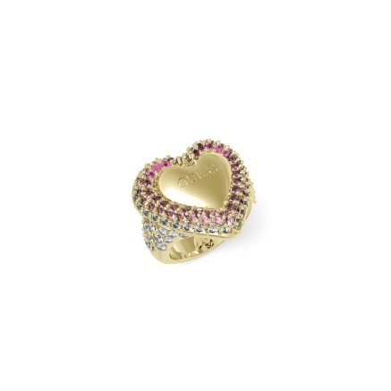 Anillo Mujer Guess JUBR05009JWYGPK58 18 Dorado