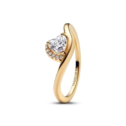 Damenring Pandora 163660C01-56 Gold 16