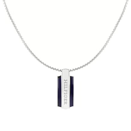 Colgante Hombre Tommy Hilfiger 1697262 Plateado
