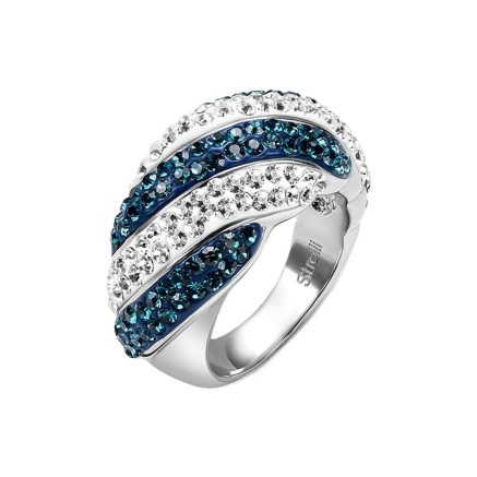 Anello Donna Stroili 1694736 Argentato Azzurro