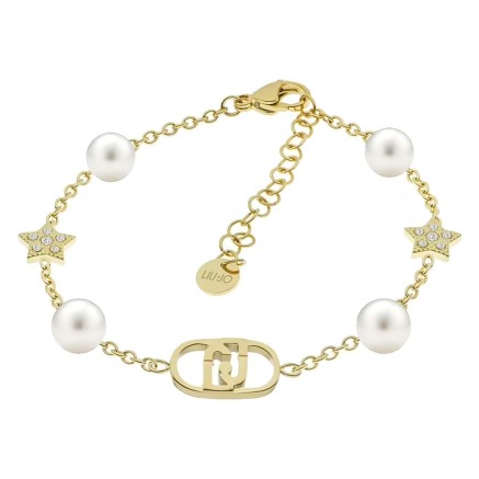 Ladies' Bracelet LIU JO LJ2637 Golden