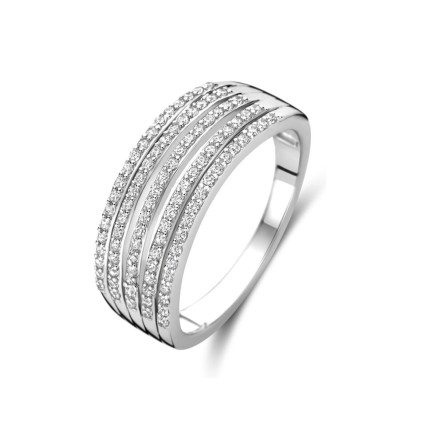 Anello Donna New Bling 9NB-1428-52 Argentato 12