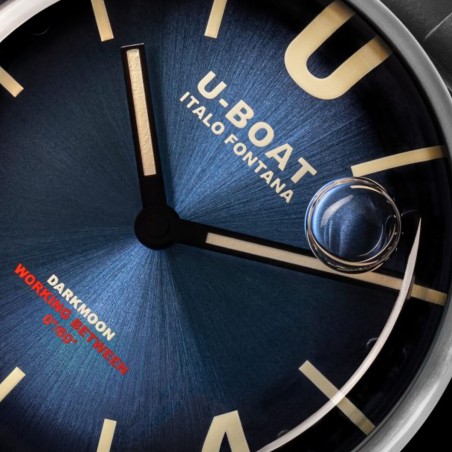 Herrenuhr U-Boat Mod. 8704/D Schwarz