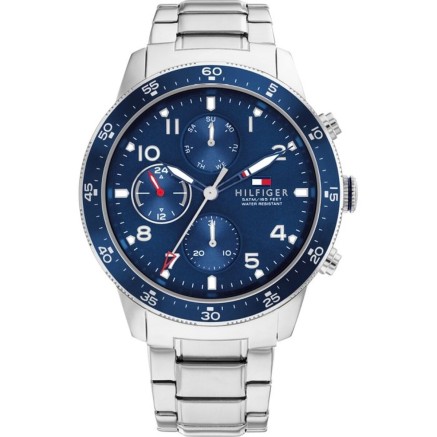 Orologio Uomo Tommy Hilfiger 1791949 Argentato (Ø 44 mm)