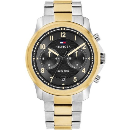Men's Watch Tommy Hilfiger 1710627 Silver Golden (Ø 43 mm)
