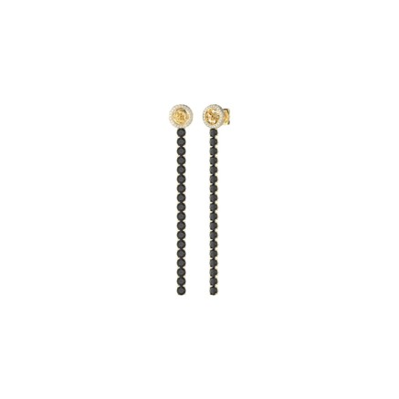 Damenohrringe Guess JUBE05144JWYGBKT-U Schwarz