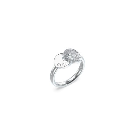 Anillo Mujer Guess JUBR05222JWRH54 Plateado 14