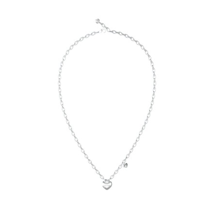 Ladies' Necklace Guess JUBN05216JWRHT-U Silver