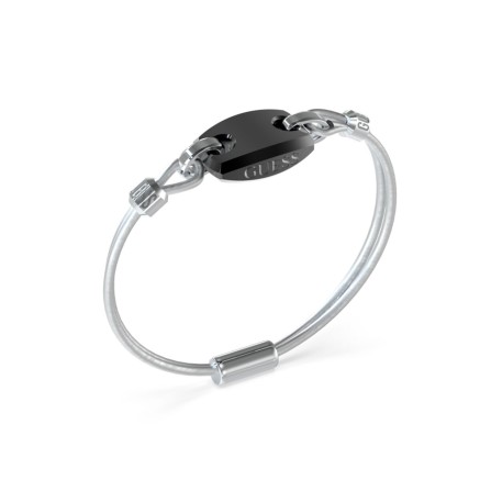 Men's Bracelet Guess JUMB05041JWSTBKS Black