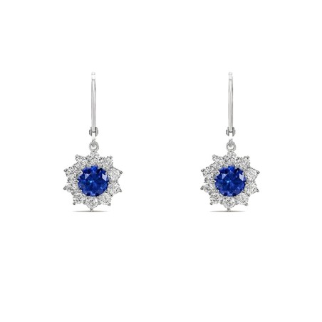Boucles d´oreilles Femme Stroili 1694861 Argenté Bleu