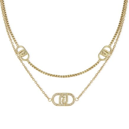 Ladies' Necklace LIU JO LJ2907 Golden