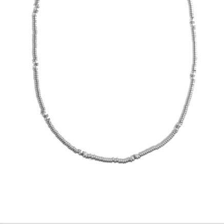 Ladies' Necklace LIU JO MLJ590 Silver