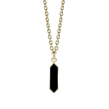 Ladies' Pendant LIU JO MLJ591 Golden Black