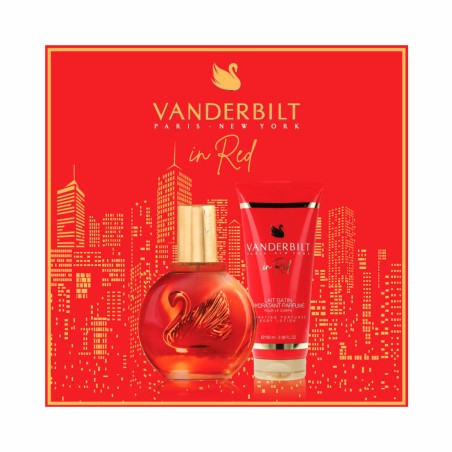 Set de Perfume Mujer Vanderbilt IN RED 2 Piezas