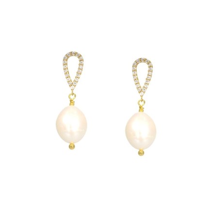 Orecchini Donna New Bling 9NB-PRL9C Dorato
