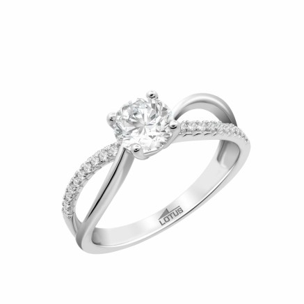 Ladies' Ring Lotus LP3742-3/116 Silver 16