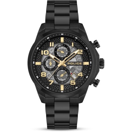 Orologio Uomo Police PEWGK0053902 Nero