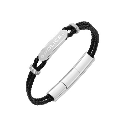 Herrenarmreif Police PEAGB0040101 Schwarz