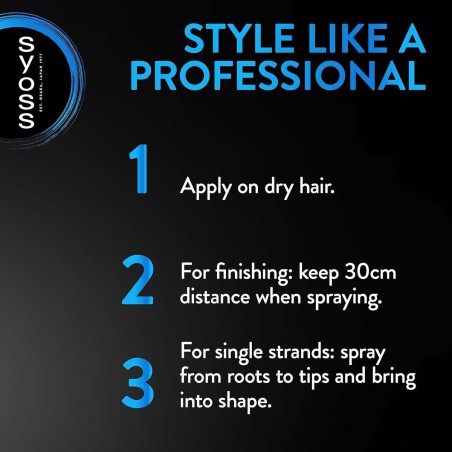 Flexibele Vasthoudende Hairspray Syoss SYOSS VOLUMEN 300 ml