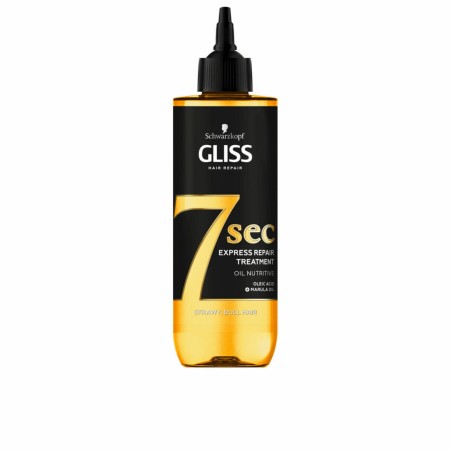 Maschera per Capelli Schwarzkopf GLISS 7 SEC 200 ml