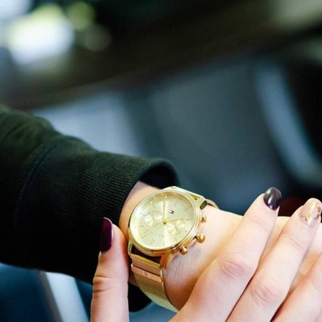 Reloj Mujer Tommy Hilfiger 1782302 Dorado (Ø 38 mm)