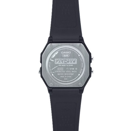 Unisex Watch Casio F-91 - PACMAN Series Limited Edition Black (Ø 35 m 2