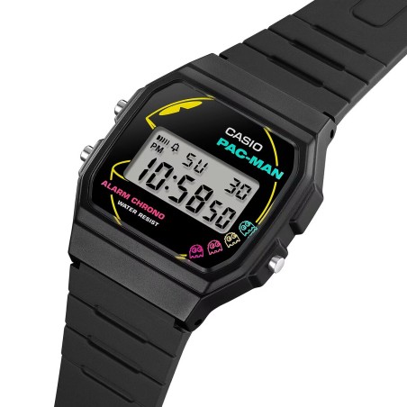 Montre Unisexe Casio F-91 - PACMAN Series Limited Edition Noir (Ø 35