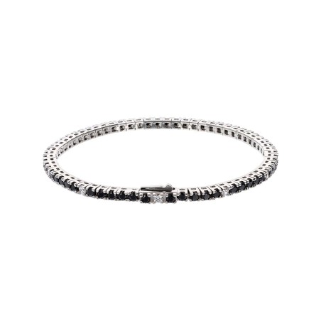 Ladies' Bracelet Albert M. WSOX00567.RD.BLKW19 Silver Black