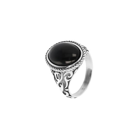 Anello Donna Albert M. WSOX00460.BO-22 Argentato Nero 22