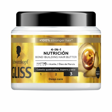 Herstellend Haar Masker Schwarzkopf GLISS 400 ml