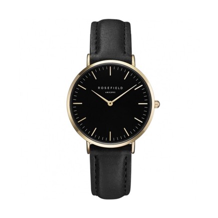 Orologio Donna Rosefield Nero Oro