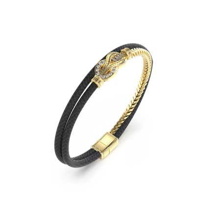 Damenarmreif Guess JUMB05029JWYGBKS Schwarz
