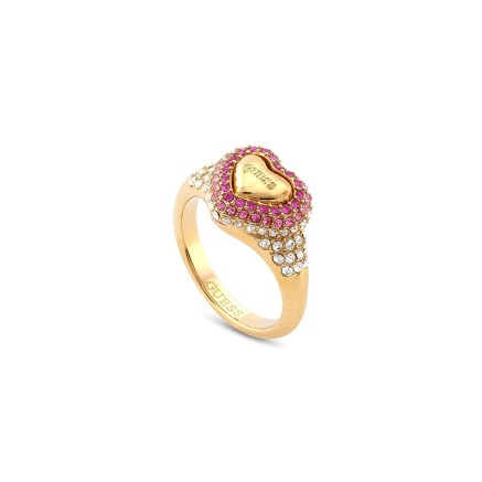 Anillo Mujer Guess JUBR05009JWYGPK56 Dorado 16
